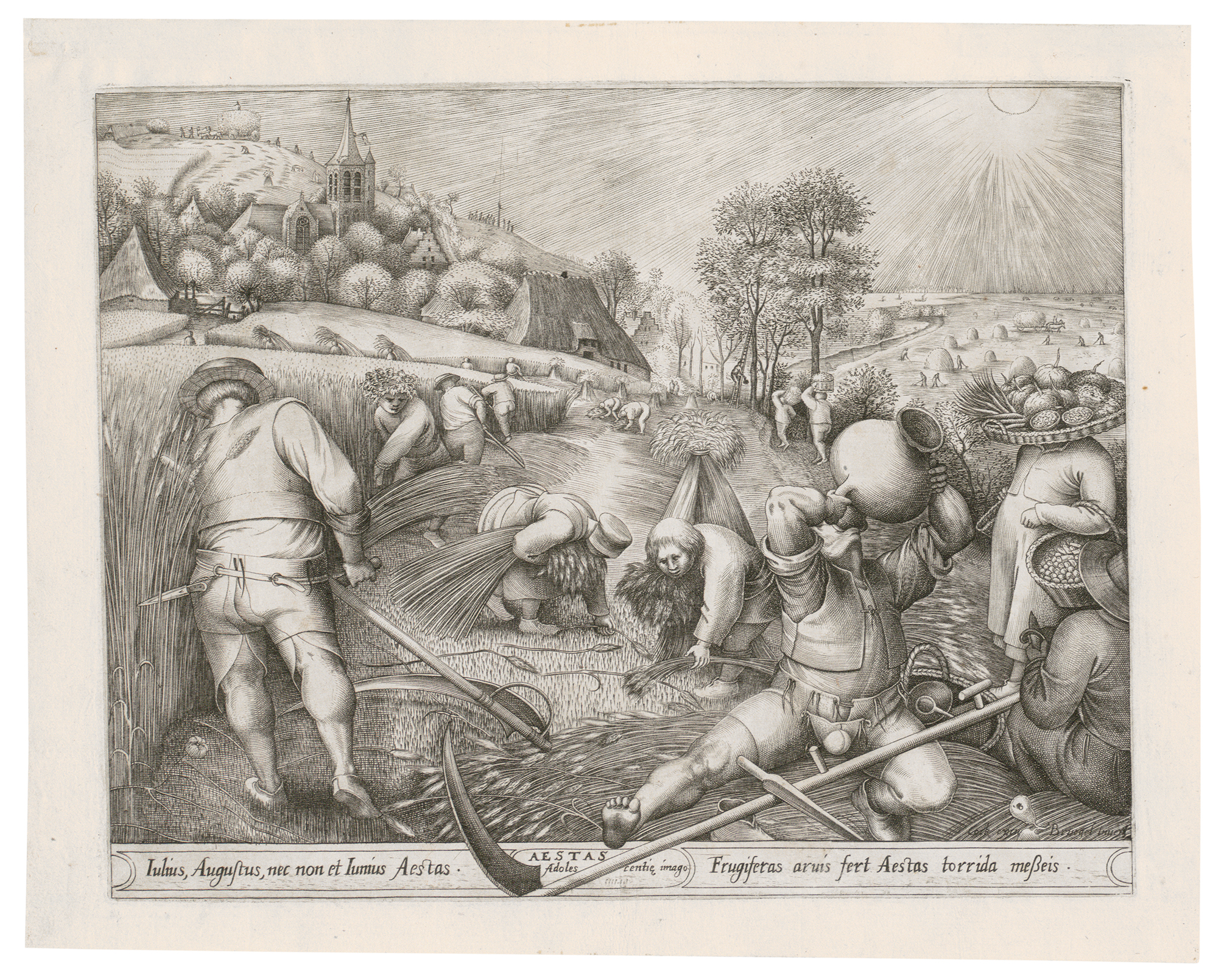 Pieter van der Heyden nach Pieter Bruegel